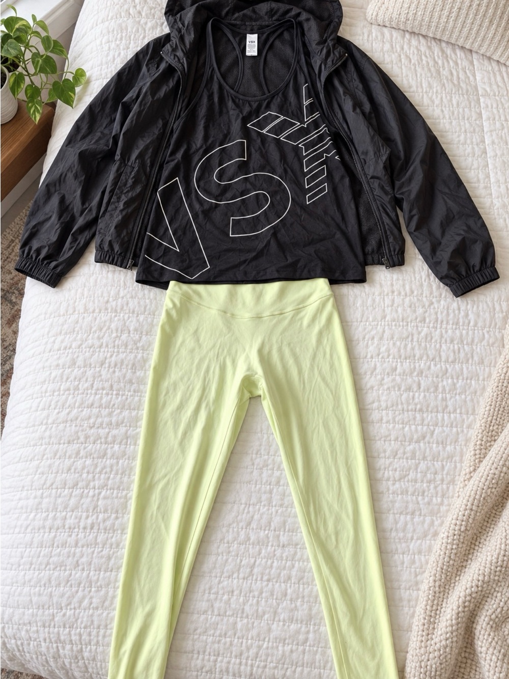 Victoria's Secret Lemon Neon High-Rise Leggings
